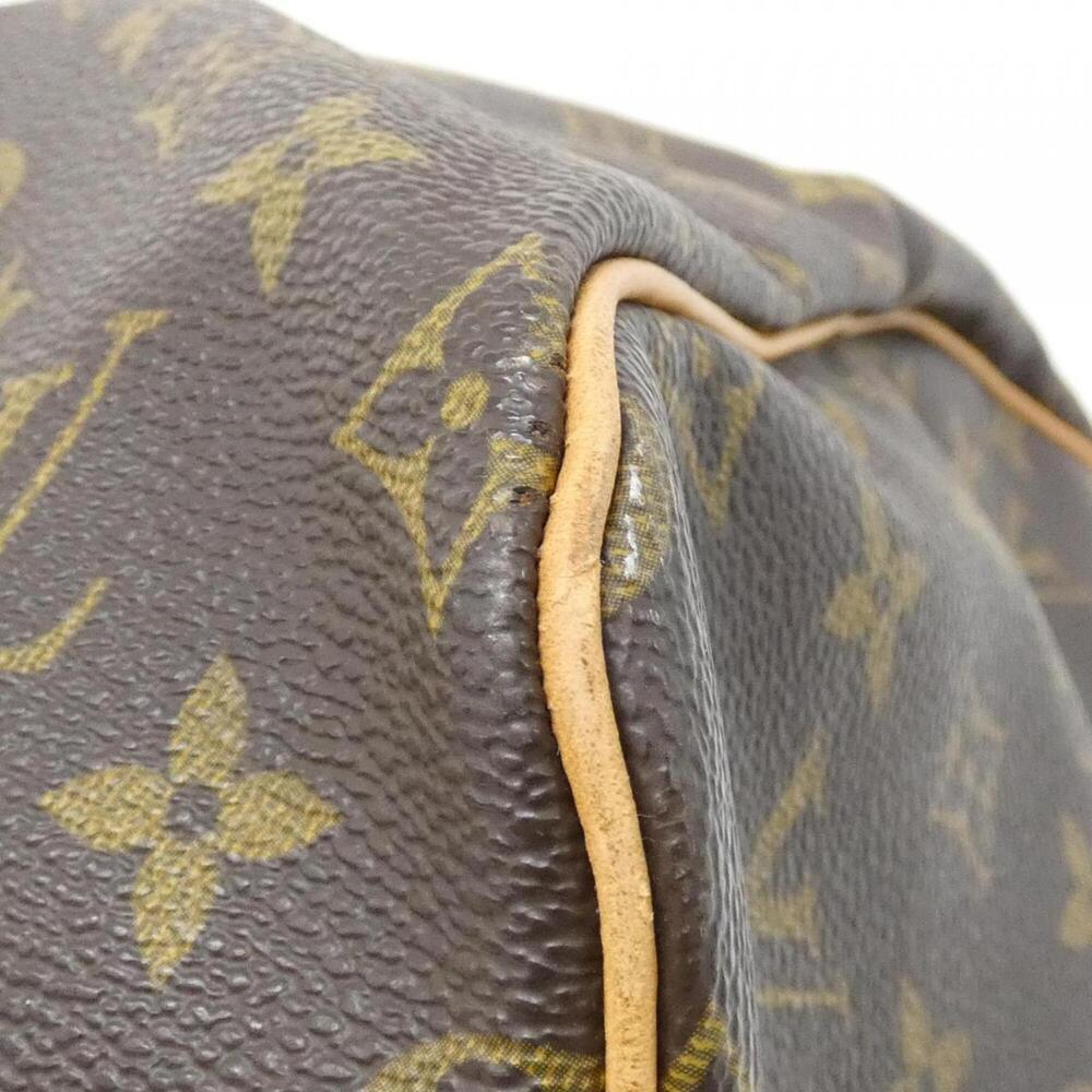 LOUIS VUITTON Brown Monogram Keepall 55 Boston Bag - Picture 3 of 10